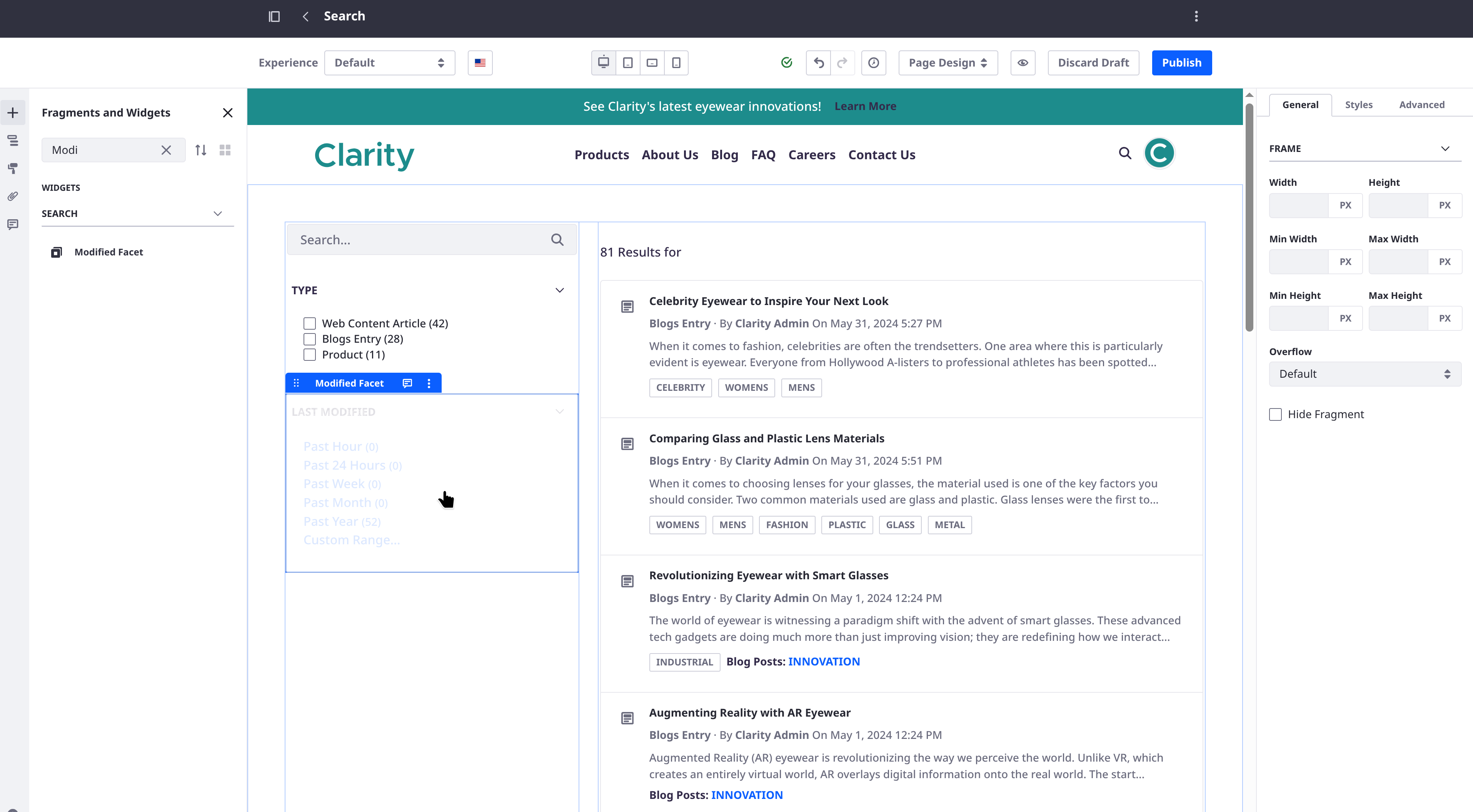 At the heart of the search experience is the search page.