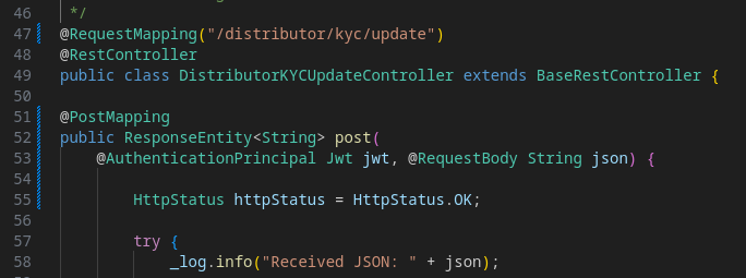 Replace the PLACEHOLDER text at line 51 with this code snippet.