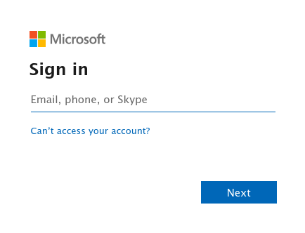 Click Sign In.