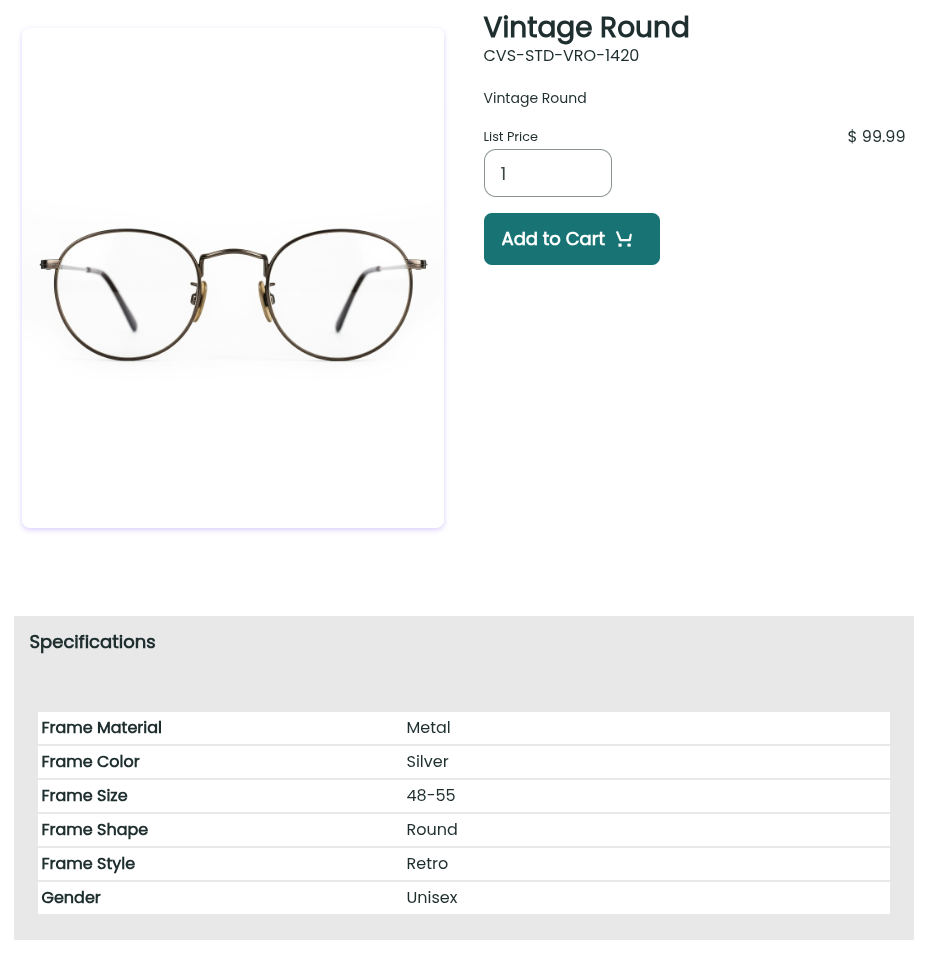 After a customer finds an item through search or navigation, they land on the product details page (PDP).